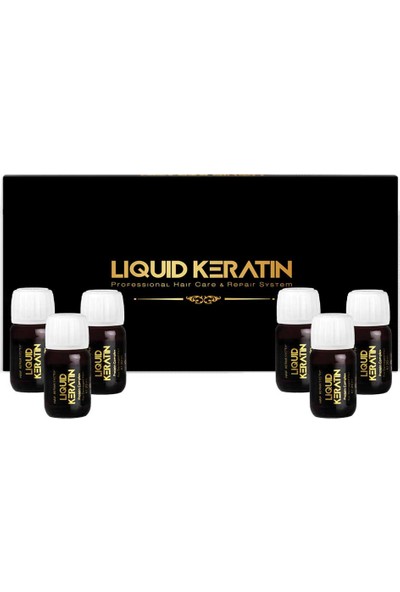 Liquid Keratin Saf Keratin Serum - Sıvı Keratin 20 ml x 6