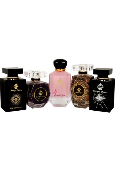 Champs Elysees Aphrodisiac Extrait De Parfum Set 100 ml 5 Parfum
