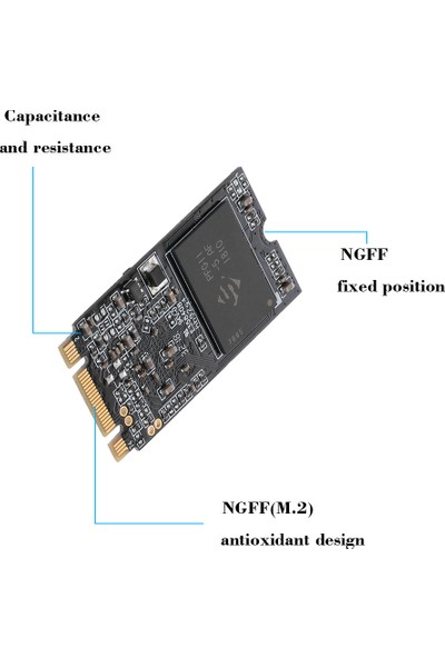 Kingspec 64G Mlc M.2 Ngff 42 mm Dijital Flaş SSD Katı (Yurt Dışından)