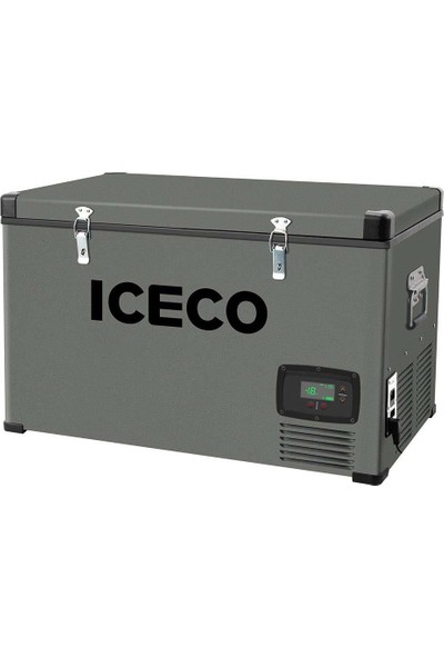 Iceco YCD99 12/24V 220V 99 lt Tek Bölmeli Outdoor Kompresörlü Oto Buzdolabı