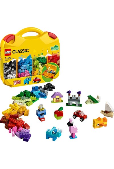 LEGO® Classic 213 Parçalık Yaratıcı Çanta Yapım Parçaları Kutusu (10713) - Çocuk Oyuncak Yapım Seti