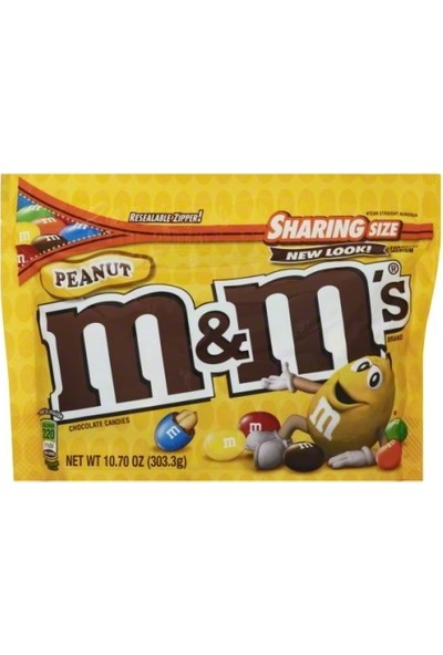 M&amp;m's Brand Chocolate Candies Peanut 303 gr