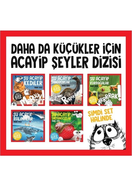 Daha Da Küçükler İçin Acayip Şeyler Dizisi (1.Set - 5 Kitap)