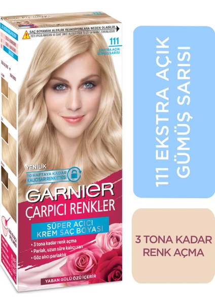 Çarpıcı Renkler 111 Ekstra Açık Gümüş Sarısı