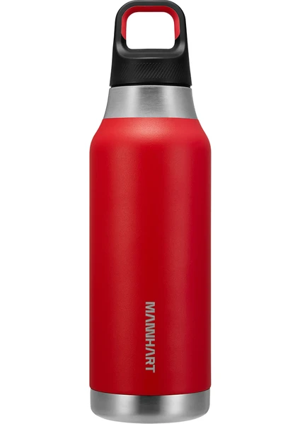 Mannhart by Spigen B213 Sızdırmaz Vakumlu Çift Katmanlı Travel Mug Paslanmaz Çelik Termos 500 ml Hot 6h / Cold 24h Rudolph Red - AHP00353