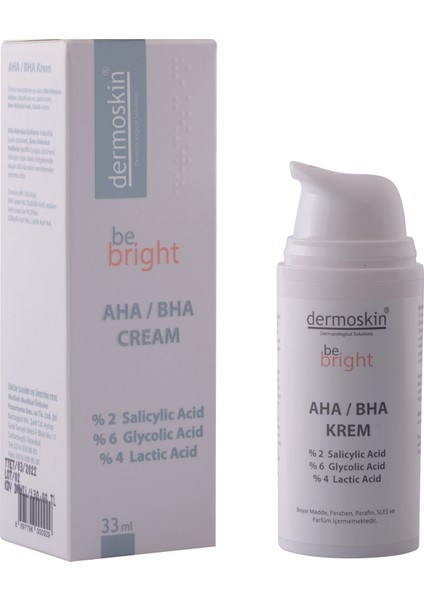 Yüz Temizleme Köpüğü 200 ml +  Be Bright Aha/bha Krem 33 ml  2'li