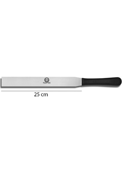 Düz Uçlu Pasta Spatula 25 cm
