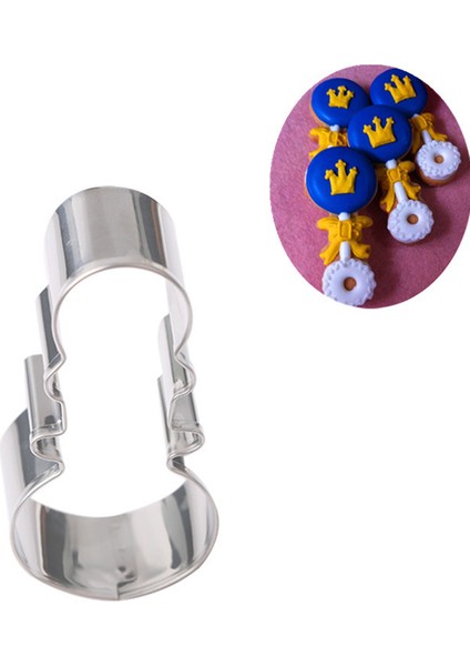 Bebek Çıngırak Metal Kurabiye Kalıbı