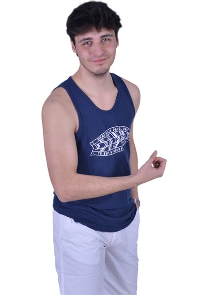 Flamlı Atlet Lacivert Erkek Atlet 19534-05 fiyatları