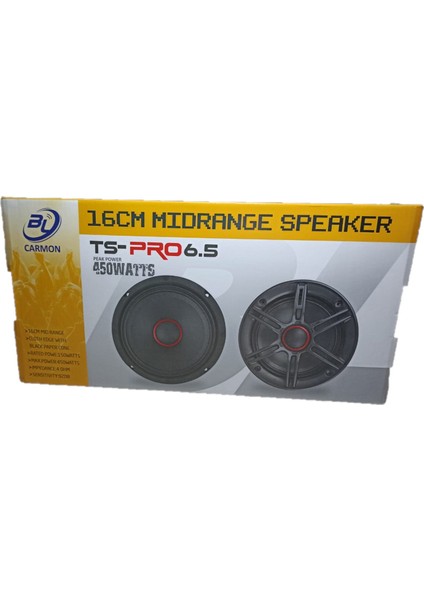 Ts-Pro6.5 16 cm Midrance 450W Oto Hoparlör