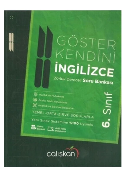 Çalışkan Yayınları 6. Sınıf Ingilizce Göster Kendini Soru Bankası