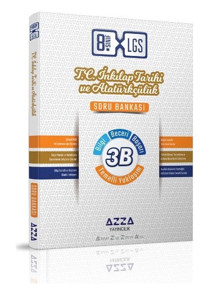 8. Sınıf 3B LGS T.c Inkılap Tarihi ve Atatürkçülük Soru Bankası