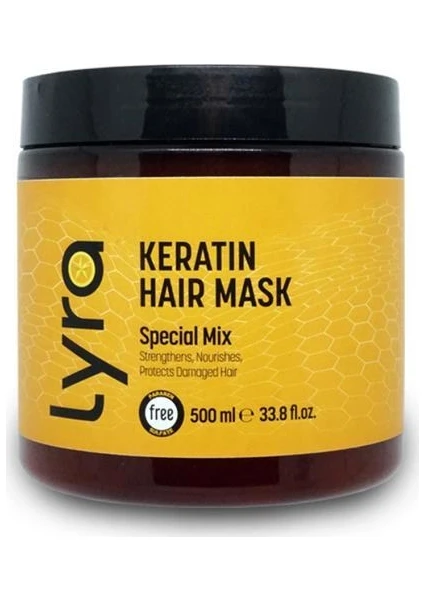 Keratinli Saç Bakım Maskesi 500 ml