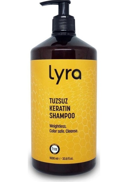 Tuzsuz Keratin Şampuanı 1000 ml