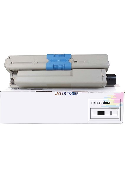 Oki MC351-MC351DN Uyumlu Muadil Toner 4 Renk 3.500 Baskı Kapasiteli