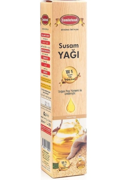 Susam Yağı 250 ml