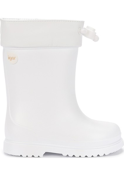 Chufo Cuello Çocuk Blanco Beyaz Yağmur Çizmesi W10100-001 fırsatları