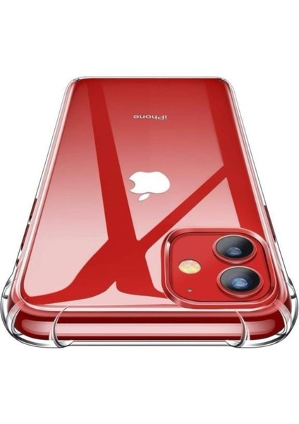 iPhone Antishock Premium Şeffaf Silikon Kılıf Apple Iphone 11