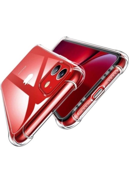 iPhone Antishock Premium Şeffaf Silikon Kılıf Apple Iphone Xs