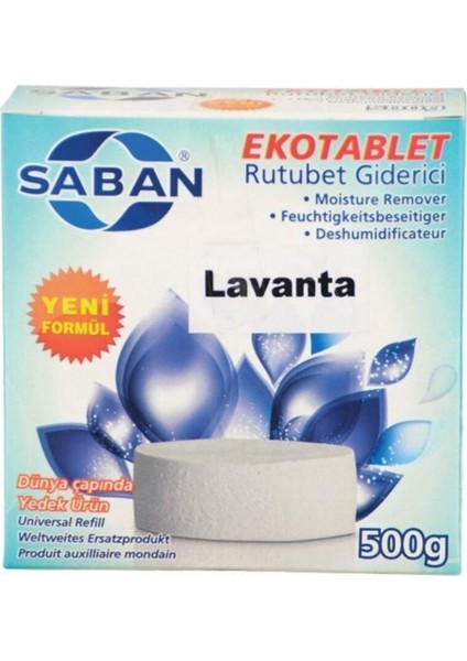 SABAN 500 GR Nem Alıcı Yedek Tablet Lavanta
