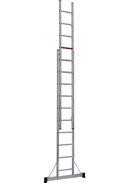 2x10 Basamaklı İki Parçalı Alüminyum Merdiven (TS6)