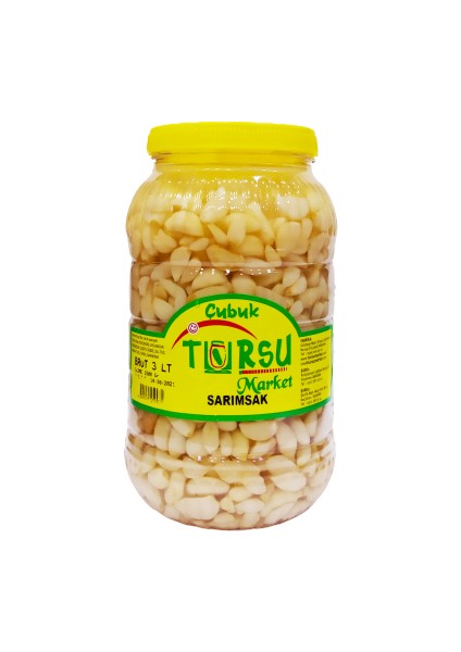 Sarımsak Turşusu Fermente 3 Lt