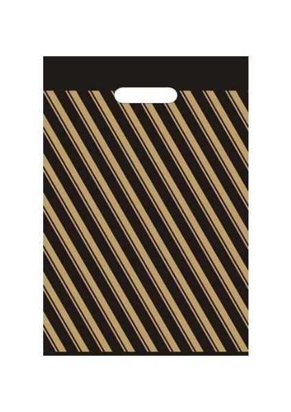 Poşet Diagonel Takviyeli Çizgili Poşet (Lidex) 26X38 cm 1000 Adet(No:2) fiyatları