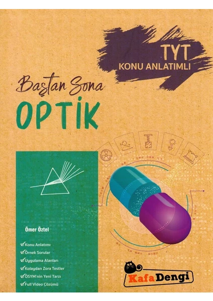 Kafa Dengi Yayınları Yayınları TYT Optik Baştan Sona Konu Anlatımlı