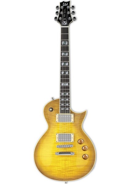 Alex Skolnick Lemon Burst Elektro Gitar