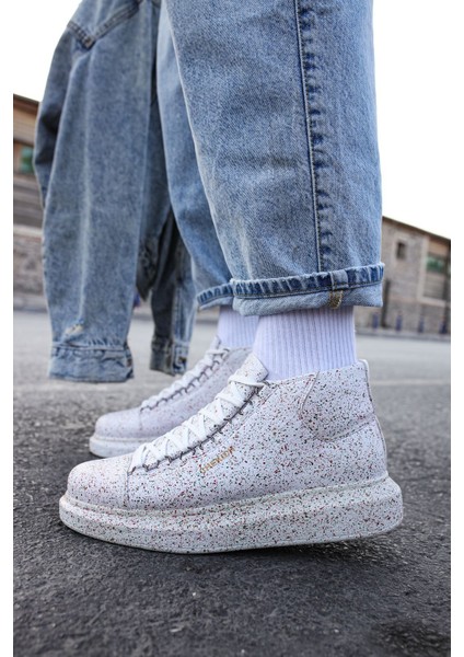 CH263 Bt Erkek Ayakkabı 457 Kırmızı / Yeşil Sim