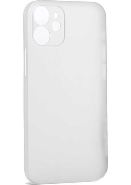 Apple iPhone 12 Mini Kılıf Ultra Ince Slim Fit Şeffaf