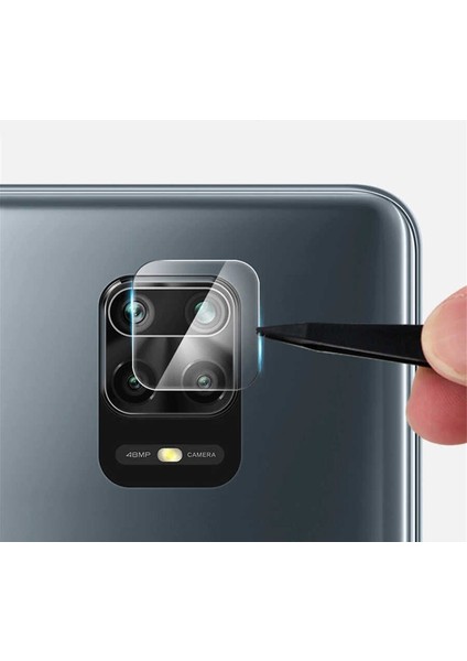 Xiaomi Redmi Note 9 Pro Kamera Lens Koruyucu Nano Şeffaf