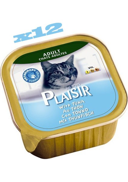 Tuna Balıklı Pate Yaş Kedi Maması 100 gr x 12 Adet