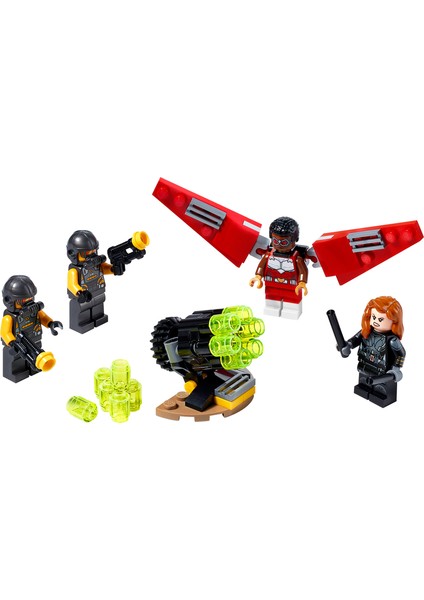 Super Heroes 40418 Falcon ve Black Widow Takımı