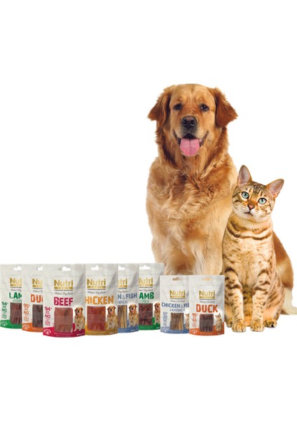 Süper Premium Tahılsız Tavuk & Balık Etli Doğal Sandviç Kedi Ödülü 50 gr x 12 Adet fırsatları