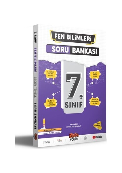 7. Sınıf Fen Bilimleri Soru Bankası - Hakan Araz