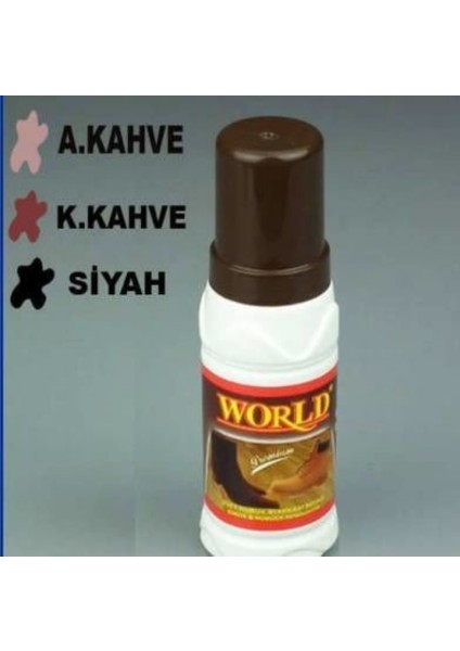 Koyu Kahverengi Süet Nubuk Ayakkabı ve Çanta Boyası 100ML