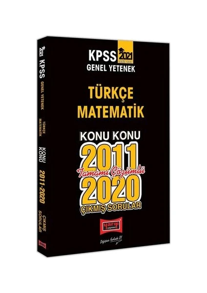 Yargı Yayınevi ​2021 KPSS Genel Yetenek Konu Konu Tamamı Çözümlü Çıkmış Sorular