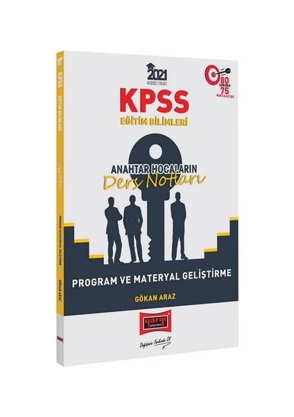 2021 KPSS Eğitim Bilimleri Program ve Materyal Geliştirme Anahtar Hocaların Ders Notları