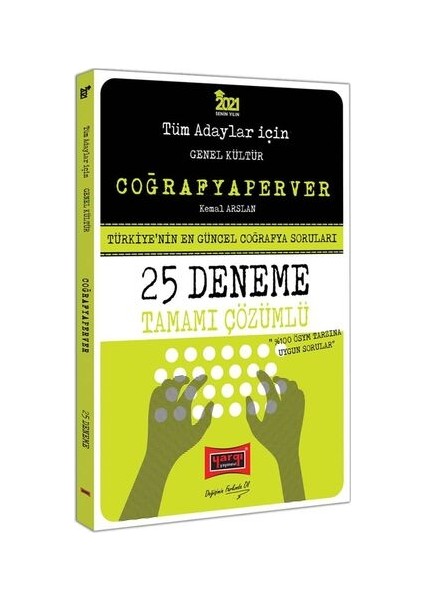 2021 Tüm Adaylar İçin COĞRAFYAPERVER Tamamı Çözümlü 25 Deneme