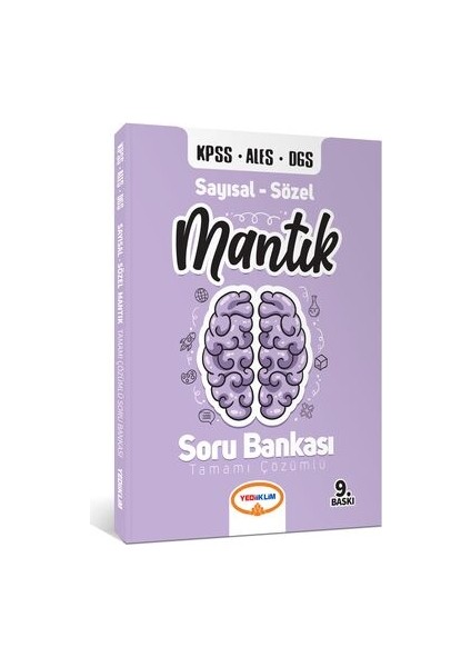 Yediiklim Yayınları Yediiklim Yayınları KPSS ALES 2021 Sayısal - Sözel Mantık Tamamı Çözümlü Soru Bankası