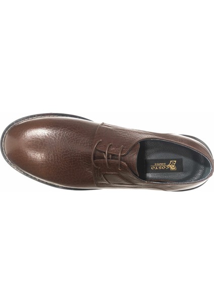 CS700 Kahve Rolax Deri Üst Kalite Deri Rahat Geniş Kalıp Ayakakkabı indirimleri