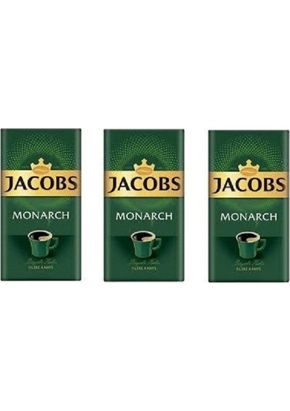 Monarch Filtre Kahve 500 gr x 3'lü