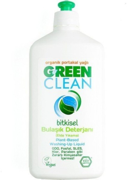 Green clean Bitkisel Bulaşık Deterjanı 730 ml