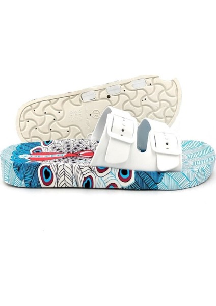 11393 Kaymaz Taban Terlik Plaj Havuz Bahçe Terliği Turkuaz fiyatları