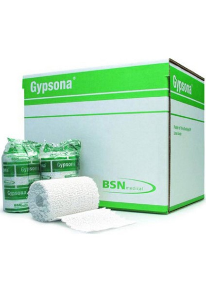 Naturel Alçılı Sargı Bezi 10 cm x 2 m 40 Adet