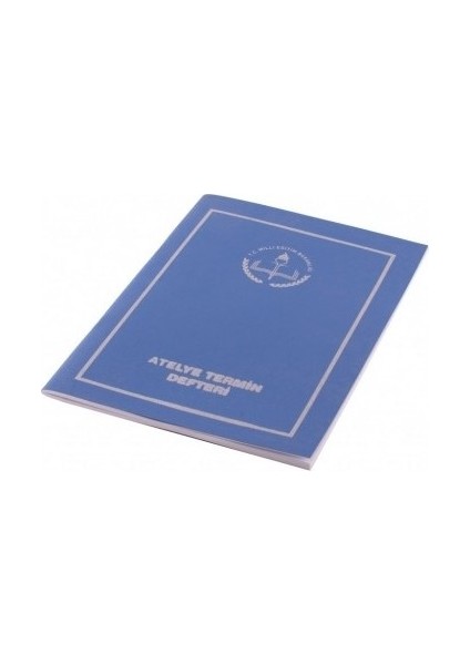Atölye Temrin Defteri Plastik Kapak 48 Yaprak 20 x 28 cm