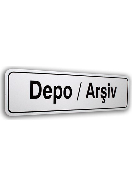 Elegan Pvc Tabela Depo/arşiv 7 x 25 cm