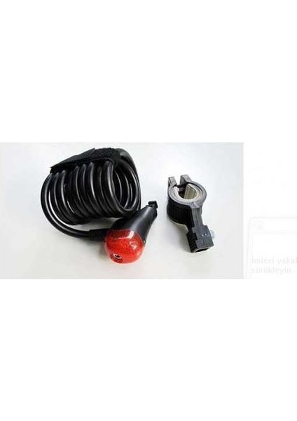 - Harbert Braketli Kilit - 180CM Siyah