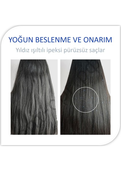 Galaxy Sim Işıltılı Film Saç Maskesi 80 gr
